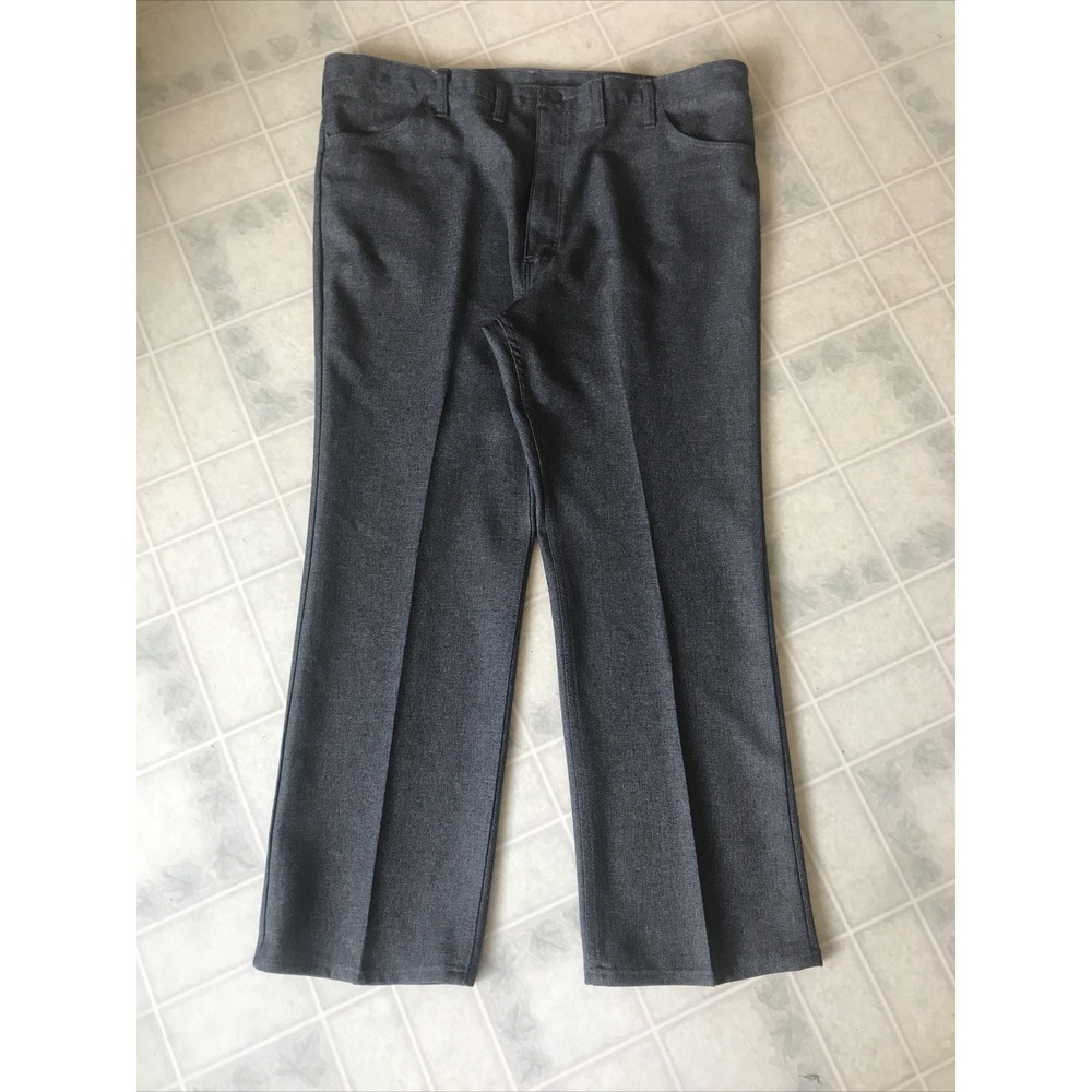 Vintage Wrangler Jeans 44x30 Made in USA Regular Men's jean Style Polyester Pant